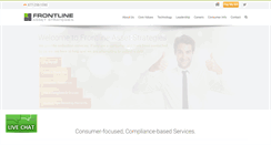 Desktop Screenshot of frontlineas.com