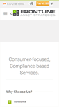 Mobile Screenshot of frontlineas.com